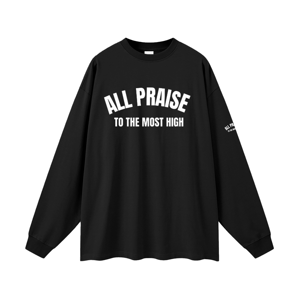Oversized Unisex Long Sleeve T-Shirt